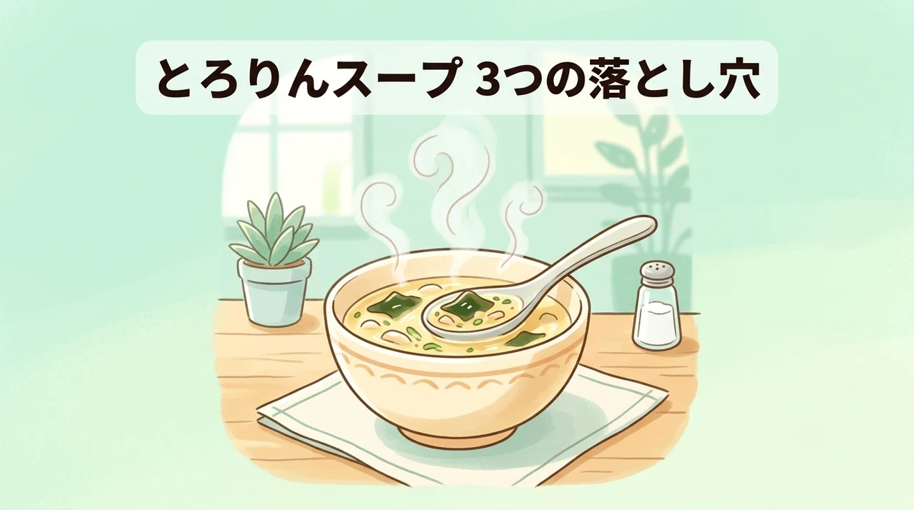 とろりんスープ昆布と海藻のデメリット3選