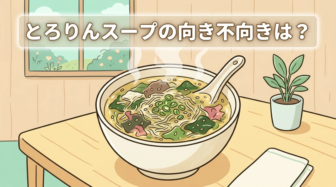とろりんスープ昆布と海藻のおすすめな人・しない人