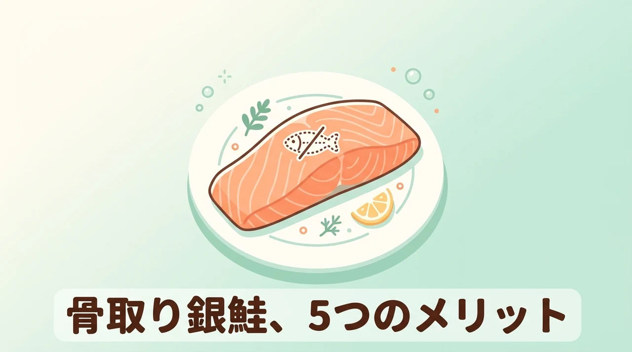 骨取り銀鮭のメリット5つ