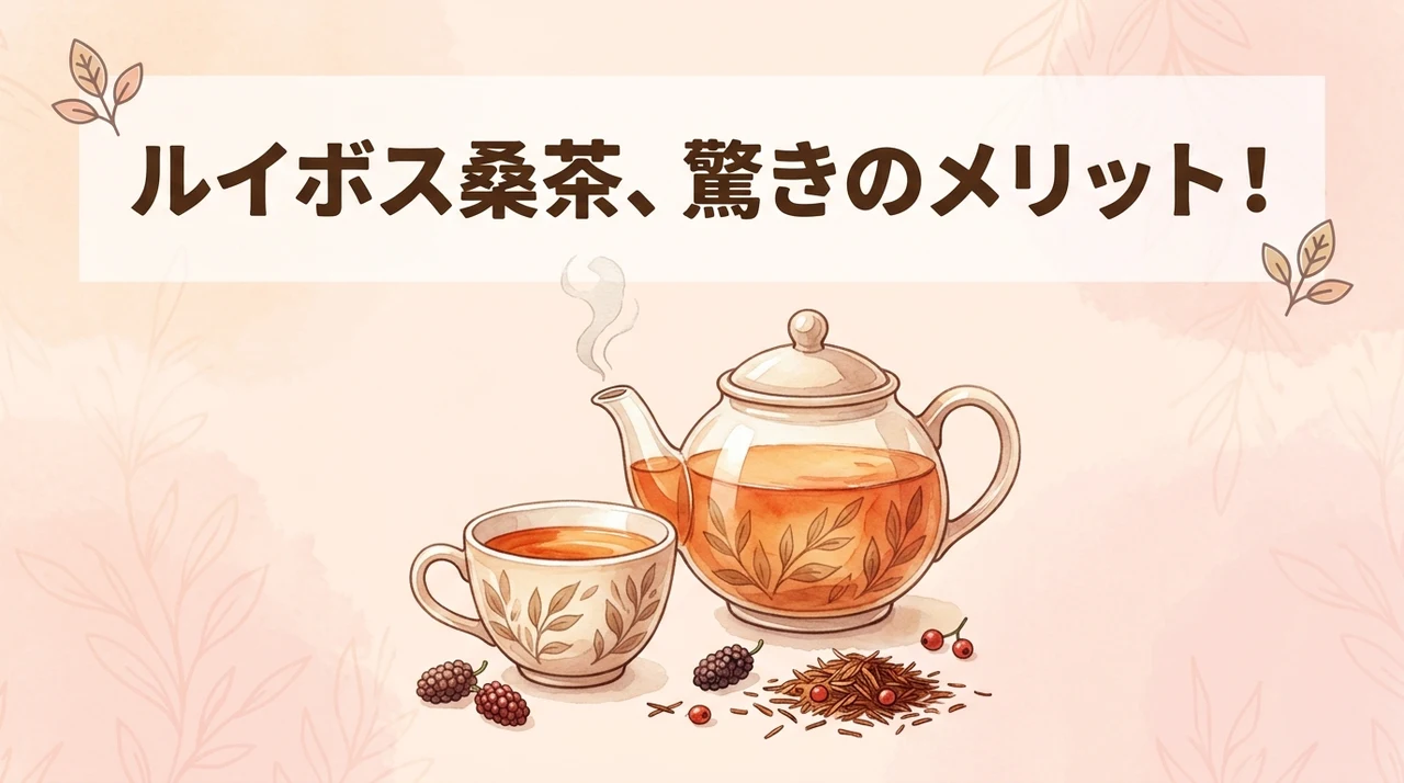 わくわく園ルイボス桑茶のメリット