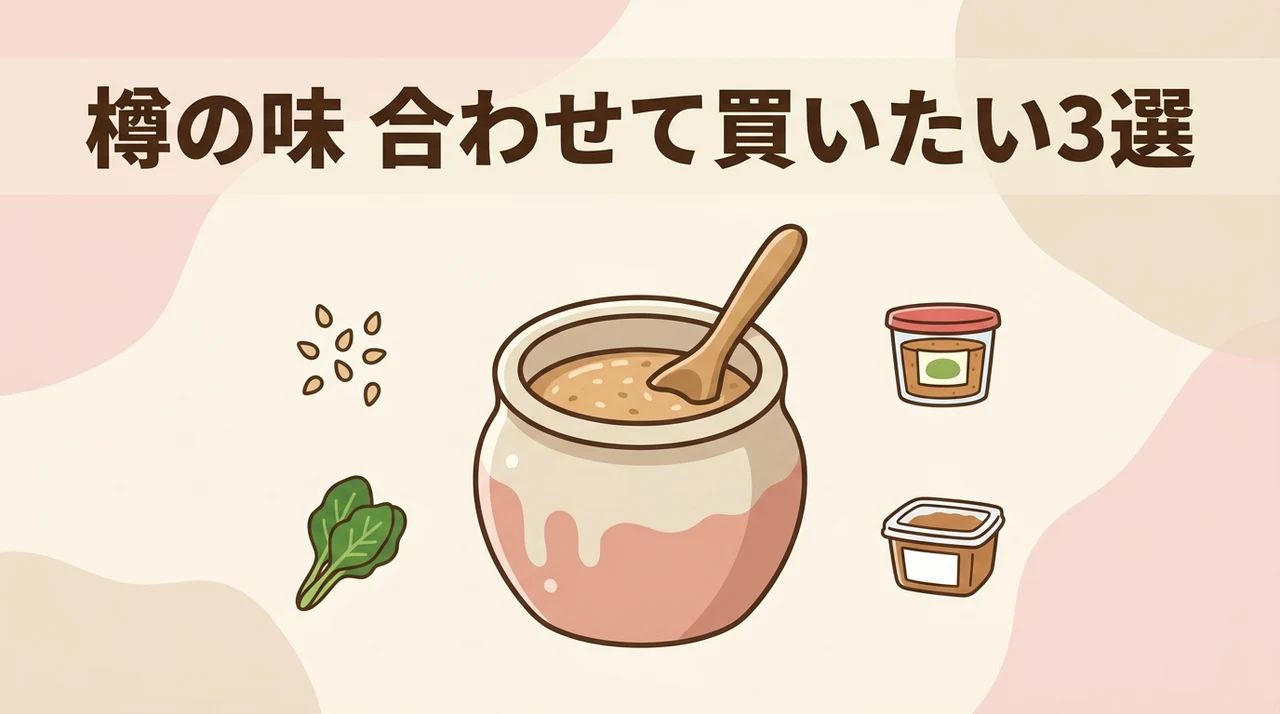 樽の味のごま和えの素のおすすめ関連商品3選