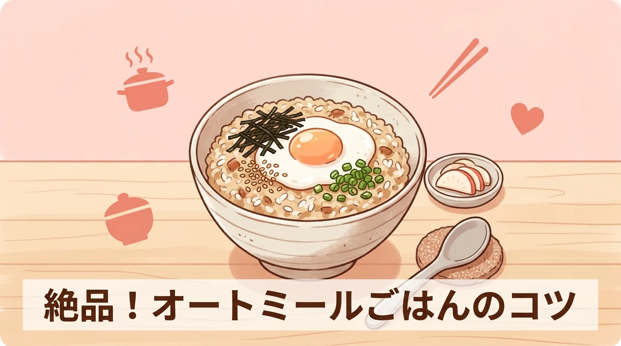 オートミールごはんを美味しく食べるコツ