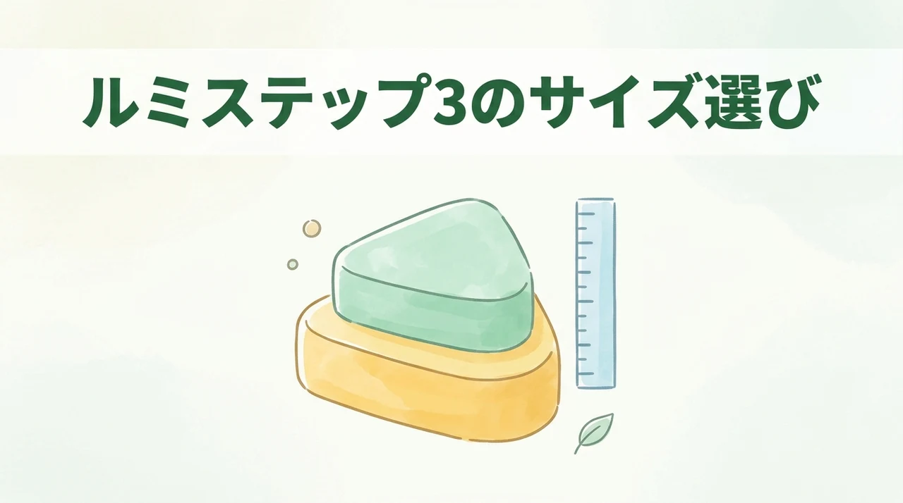 ルミステップ3のサイズ選びの目安